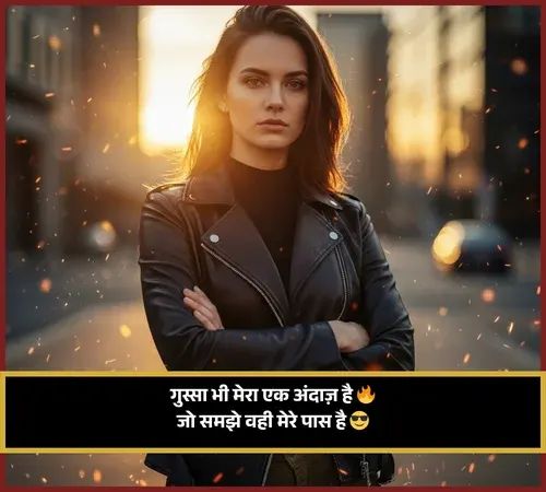 2 Line Gussa Female Attitude Shayari 2 Line Gussa Female Attitude Shayari