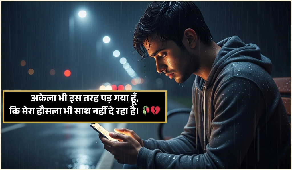 Akelapan Shayari