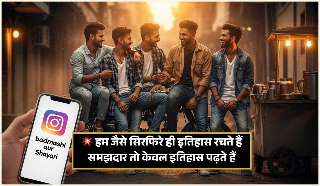 Badmashi Shayari