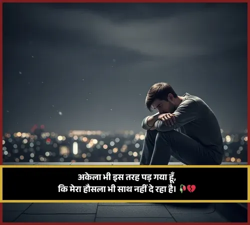 Akelapan Shayari