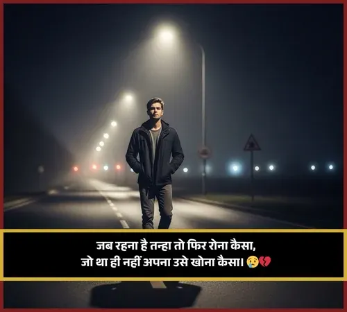 Akelapan Shayari
