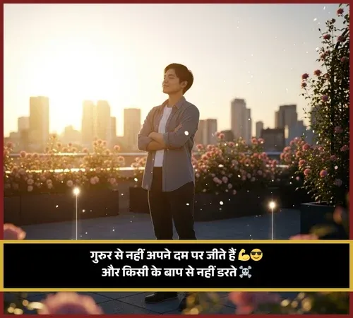 Attitude Shayari in Hindi