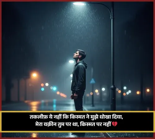 Bad Kismat Shayari