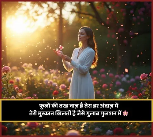 Beautiful Flower Shayari in Hindi Beautiful Flower Shayari in Hindi
