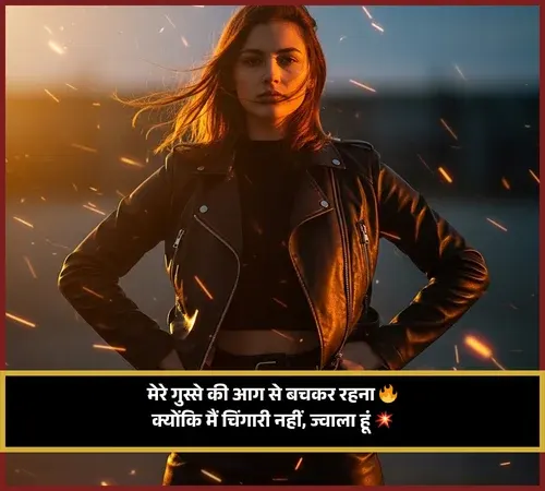 Cool Gussa Female Attitude Shayari Cool Gussa Female Attitude Shayari