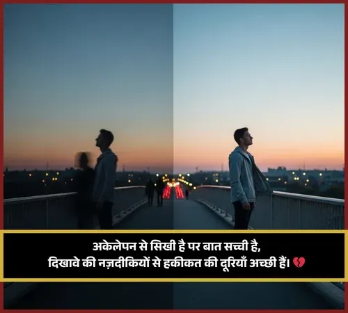 Dard Akelapan Shayari