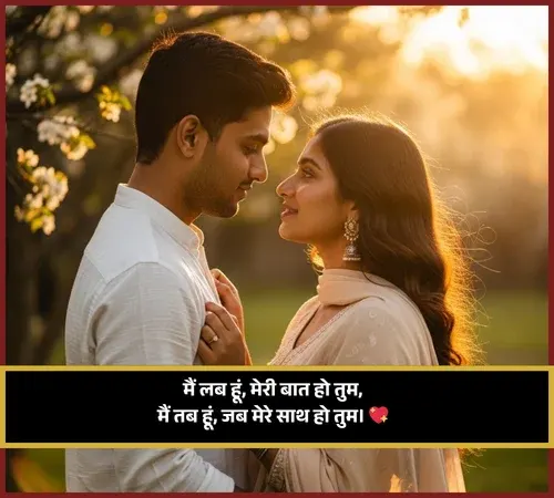 Heart Touch True Love Husband Wife Shayari