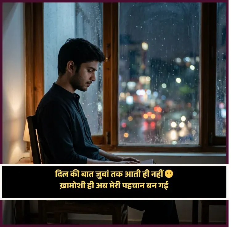 Khamoshi Shayari
