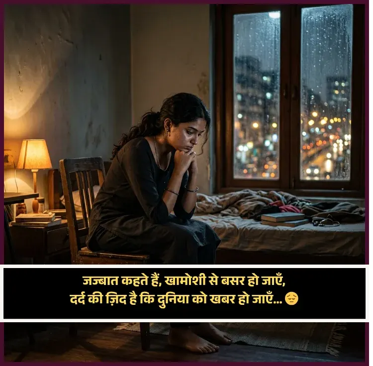 Khamoshi Shayari on Life