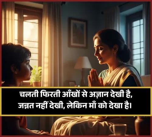 Maa Ke Liye Shayari in Hindi