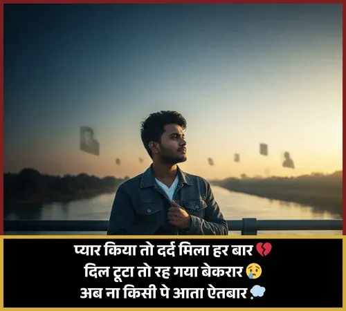 No Love Shayari Boy
