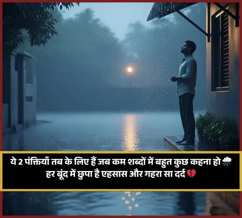 Rain Barish Shayari