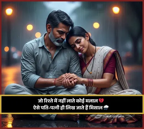Sad Emotional Husband Wife Shayari