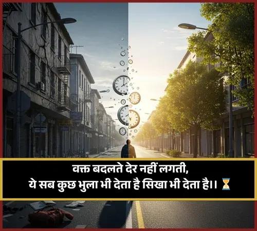 Waqt Shayari in Hindi