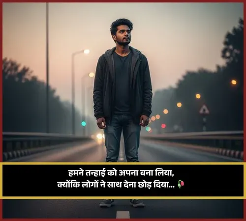 Zindagi Alone Shayari Zindagi Alone Shayari