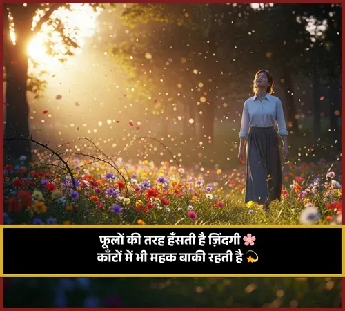 Zindagi Flower Shayari Zindagi Flower Shayari
