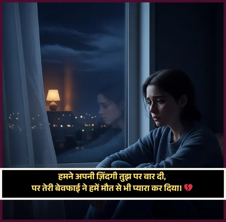 2 Line Bewafa Shayari