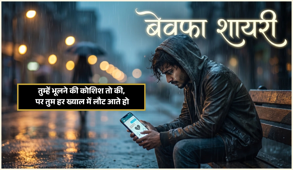 Bewafa Shayari'