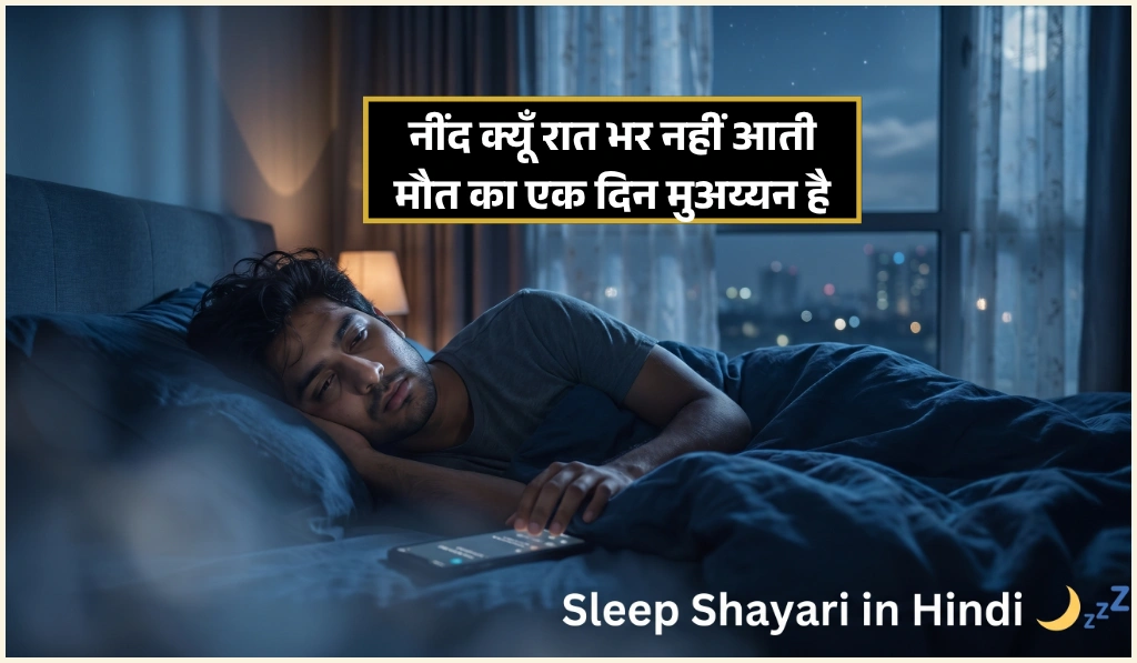 Sleep Shayari