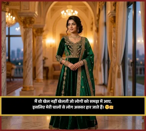 Attitude Shayari for Girls in Hindi for Instagram