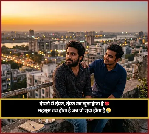 Dosti Shayari 2 Line