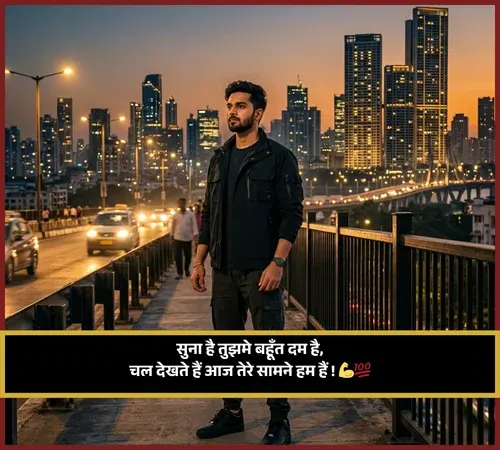 Gangster Shayari in Hindi 2 Line