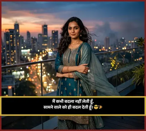 Hindi Attitude Shayari for Girls