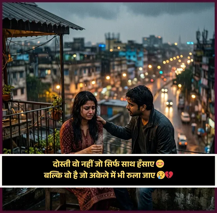 Sad Friendship Shayari