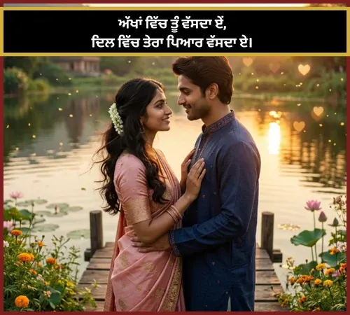 punjabi love shayari 2 lines punjabi love shayari 2 lines