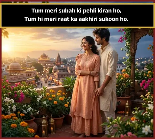 Romantic 2 Line Love Shayari in English Romantic 2 Line Love Shayari in English