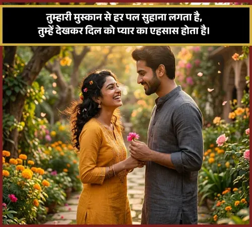 Romantic 2 Line Love Shayari in Hindi Romantic 2 Line Love Shayari in Hindi
