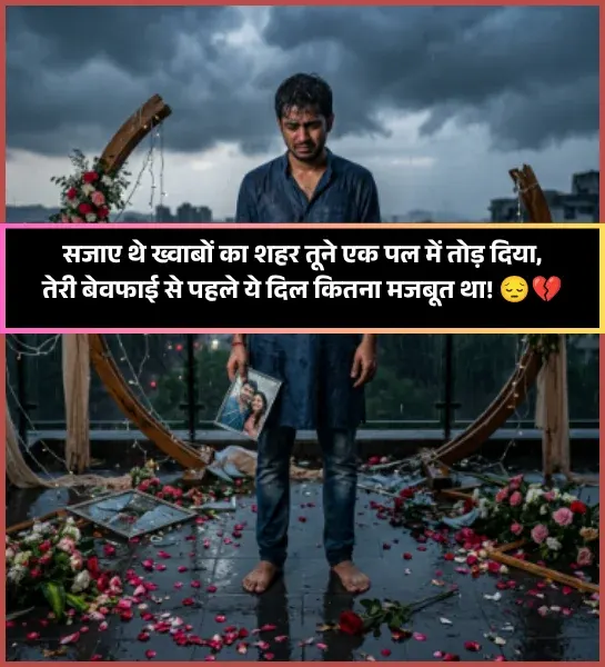 Sad Bewafa Shayari